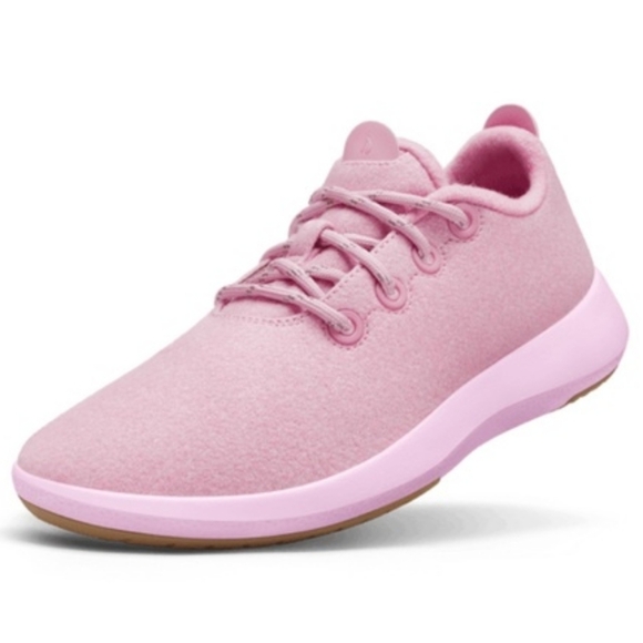 allbirds Shoes - Allbirds Women's Wool Runner Mizzles in Buoyant Pink (Buoyant Pink Sole) 7 8